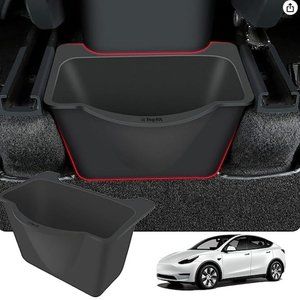 TAUTO Tesla Model Y Rear Center Control Organizer Storage Box 2020-2023